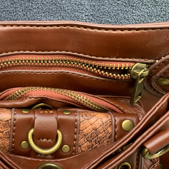 Steampunk Brown Leather Holster Bag • Multi Strap Hip / Thigh / Leg Bag - Picture 6 of 6